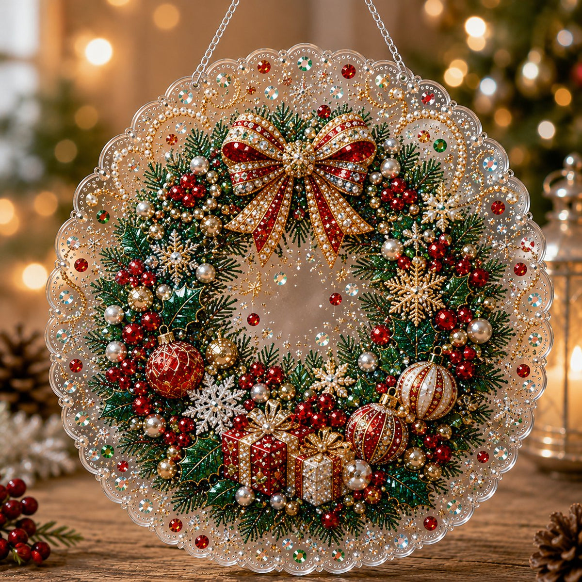💎 DIY Diamond Painting Ornament Kit – Create a Little Joy for Every Season
