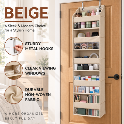 ✨ TODAY'S SPECIAL OFFER — Jorenix® 6-Tier Over-the-Door Organizer – More Storage, Zero Floor Space