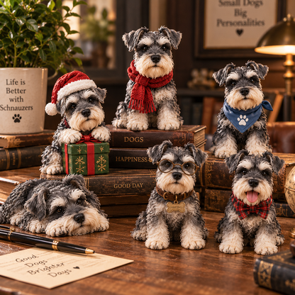 🎁24 Days of Schnauzer Love – A Little Bearded Friend Every Day🔥