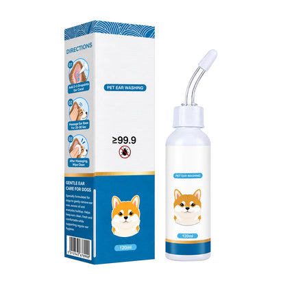 🐶🐱 Jurevon® Pet Ear Cleaner – Deeper Routine Cleaning for Dogs & Cats