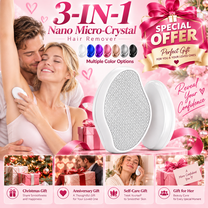 ✨ Jurevon® Crystal Hair Remover with Protective Cover — 35% OFF