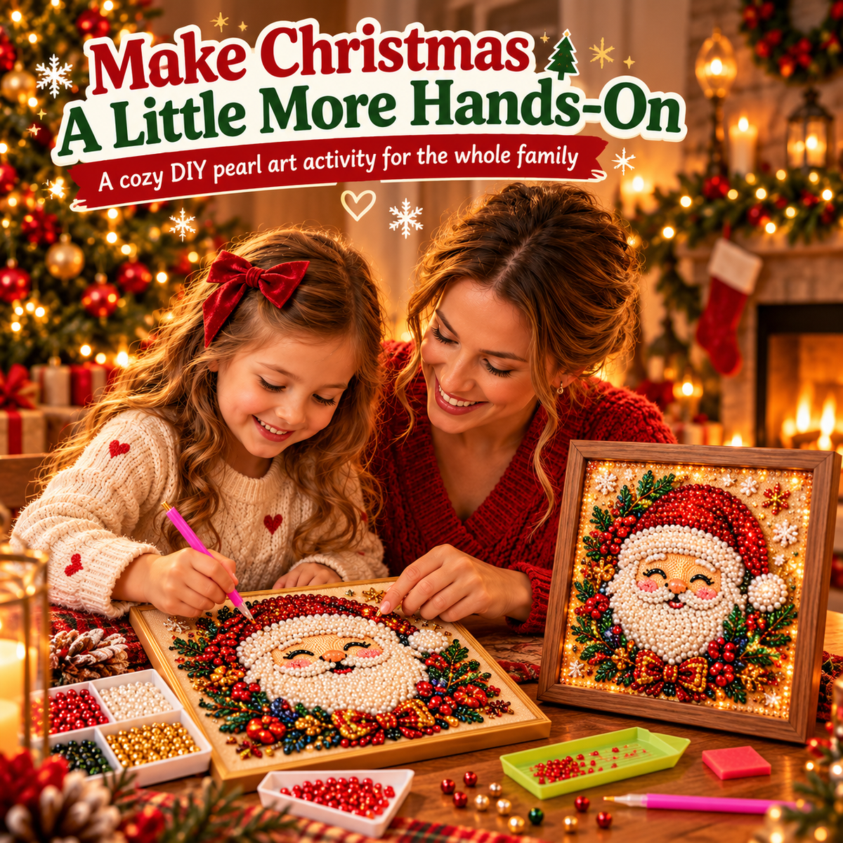 Turn Tiny Pearls Into Holiday Magic.