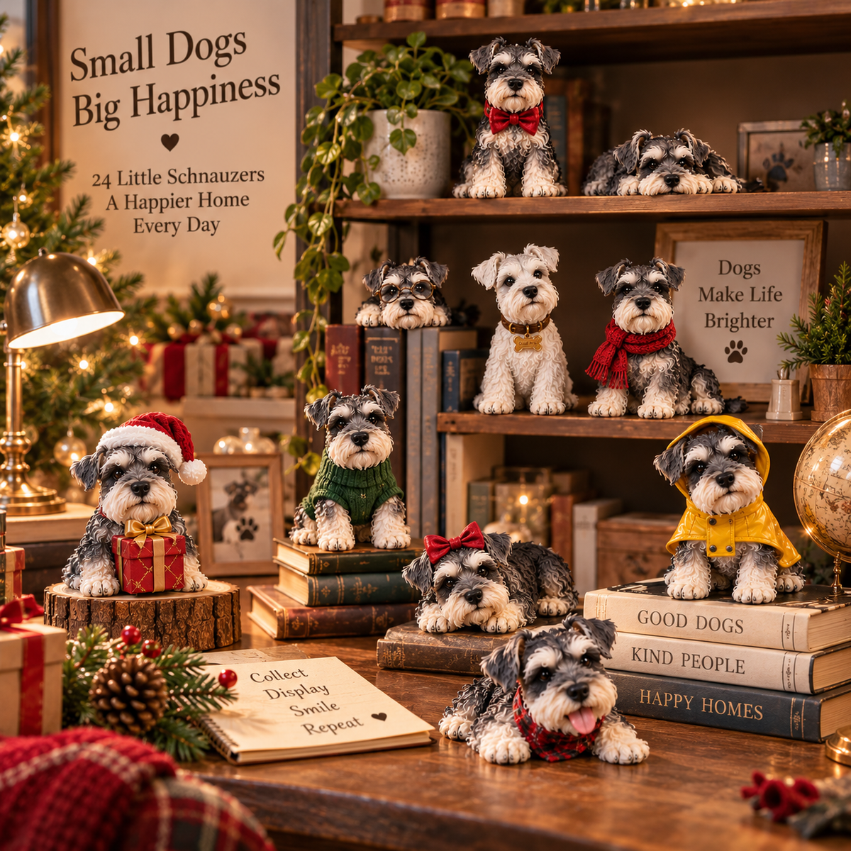 🎁24 Days of Schnauzer Love – A Little Bearded Friend Every Day🔥