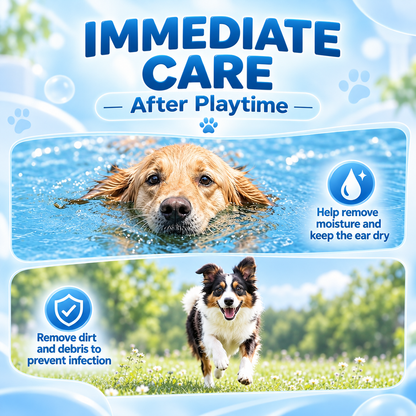 🐶🐱 Jurevon® Pet Ear Cleaner – Deeper Routine Cleaning for Dogs & Cats