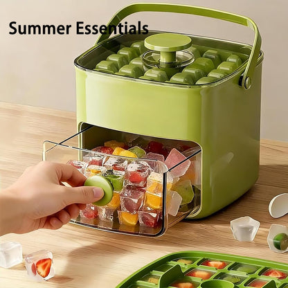 🧊 40% OFF — Jorenix® QuickPop Ice Tray – One-Press Ice Release