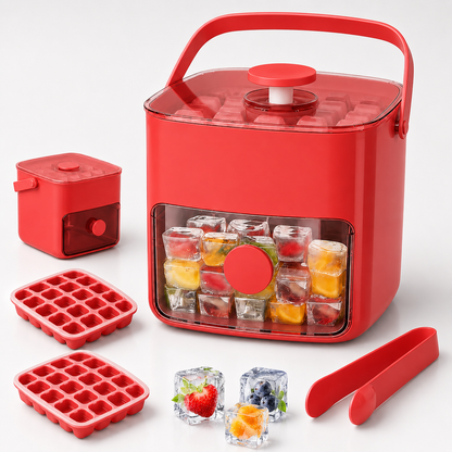 🧊 40% OFF — Jorenix® QuickPop Ice Tray – One-Press Ice Release