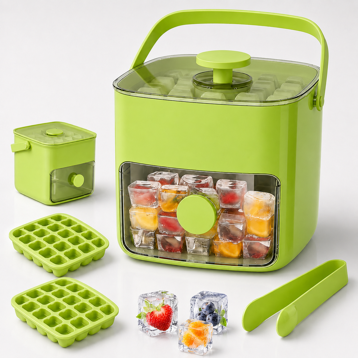 🧊 40% OFF — Jorenix® QuickPop Ice Tray – One-Press Ice Release