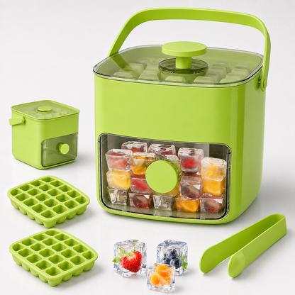 🧊 40% OFF — Jorenix® QuickPop Ice Tray – One-Press Ice Release