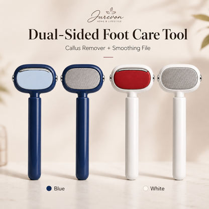 ✨ Jurevon® 2-in-1 Foot File – Dual-Sided Callus Remover for Smooth, Soft Feet