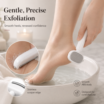 ✨ Jurevon® 2-in-1 Foot File – Dual-Sided Callus Remover for Smooth, Soft Feet