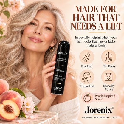 ✨ Jorenix® Volumizing & Setting Spray – Instant Lift & Flexible All-Day Hold