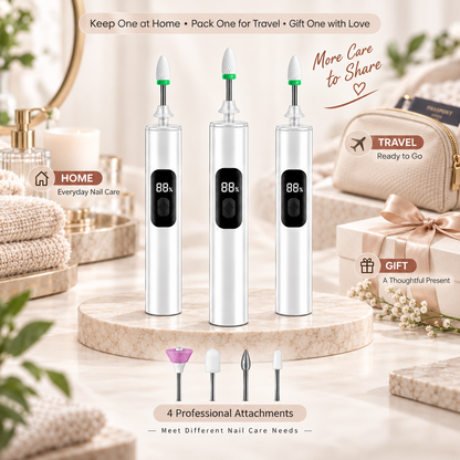 ✨  Jorenix® Professional Electric Nail Drill Kit – Salon-Quality Manicure & Pedicure at Home
