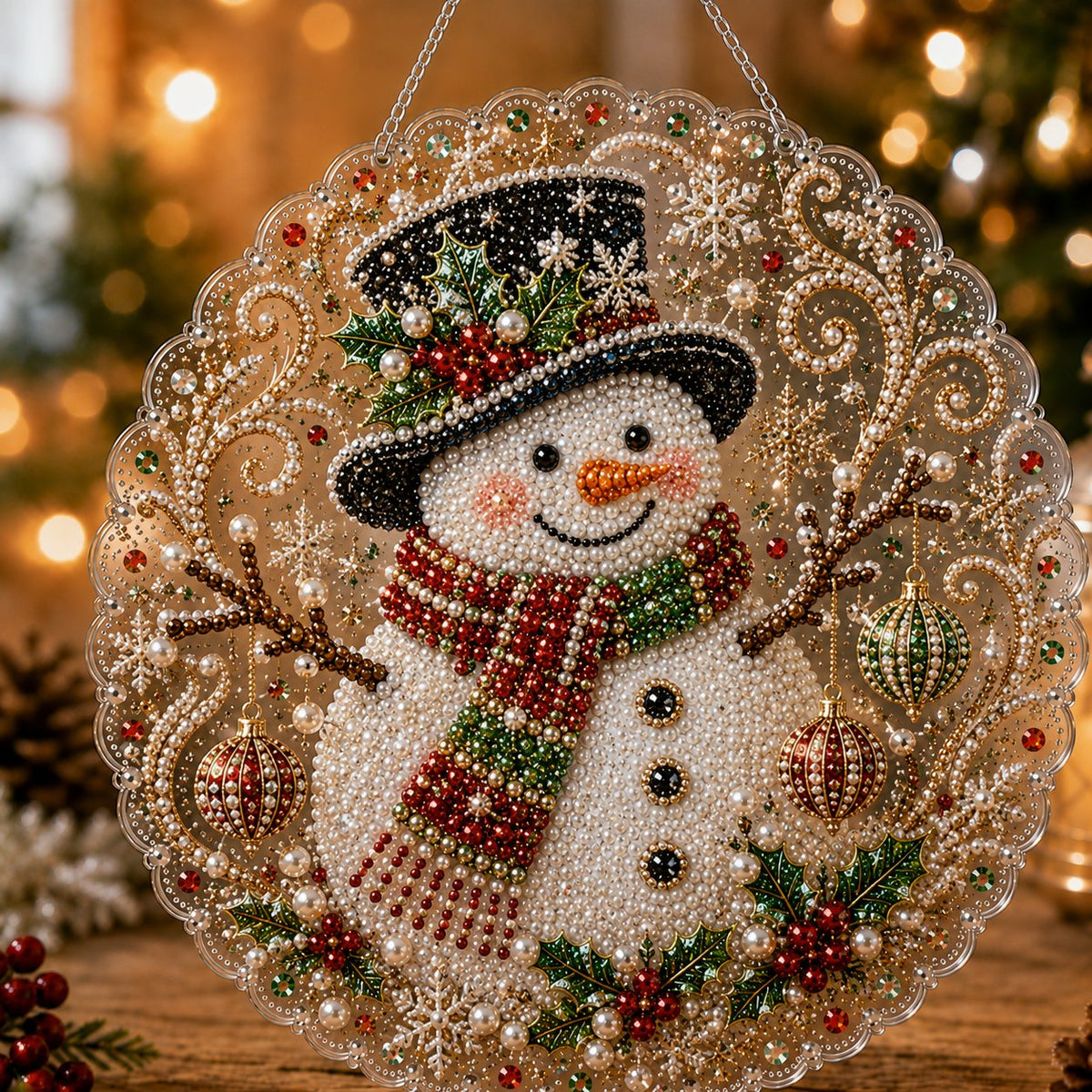 💎 DIY Diamond Painting Ornament Kit – Create a Little Joy for Every Season